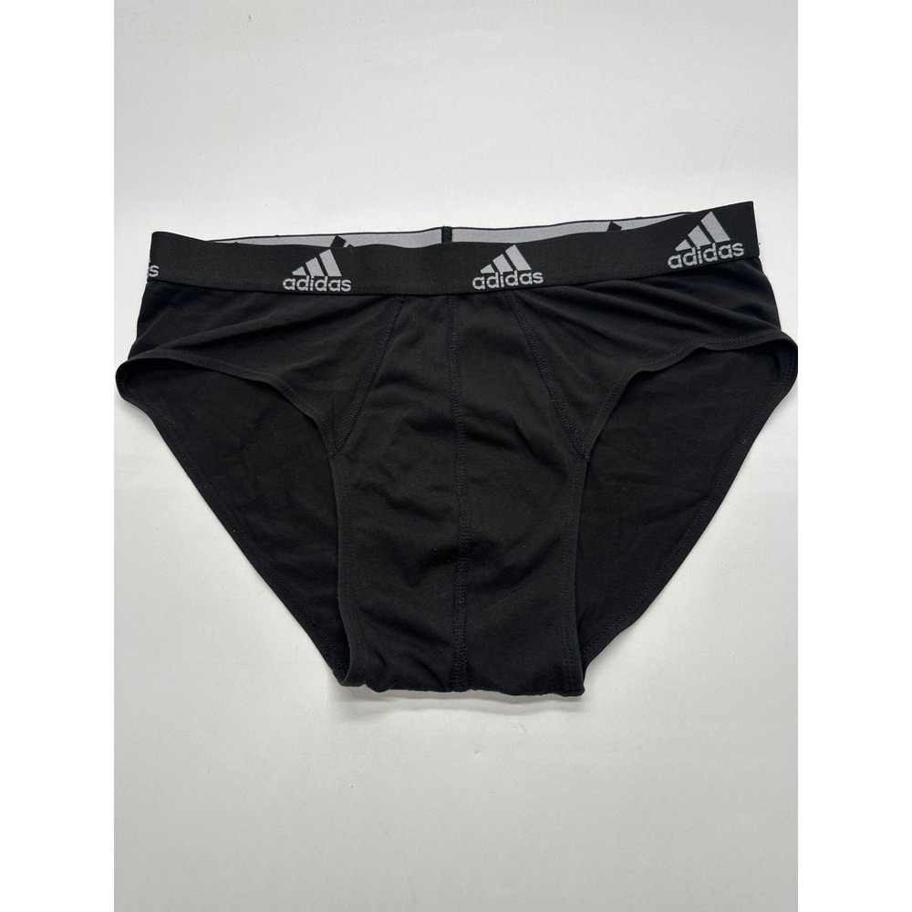 Adidas Men's Briefs Underwear Black Aeroreadyβ Athletic Performance Large 36-38